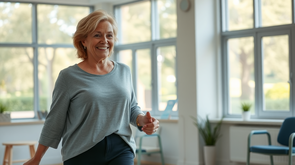 Vestibular therapy for vertigo in Sacramento helps woman regain steady balance