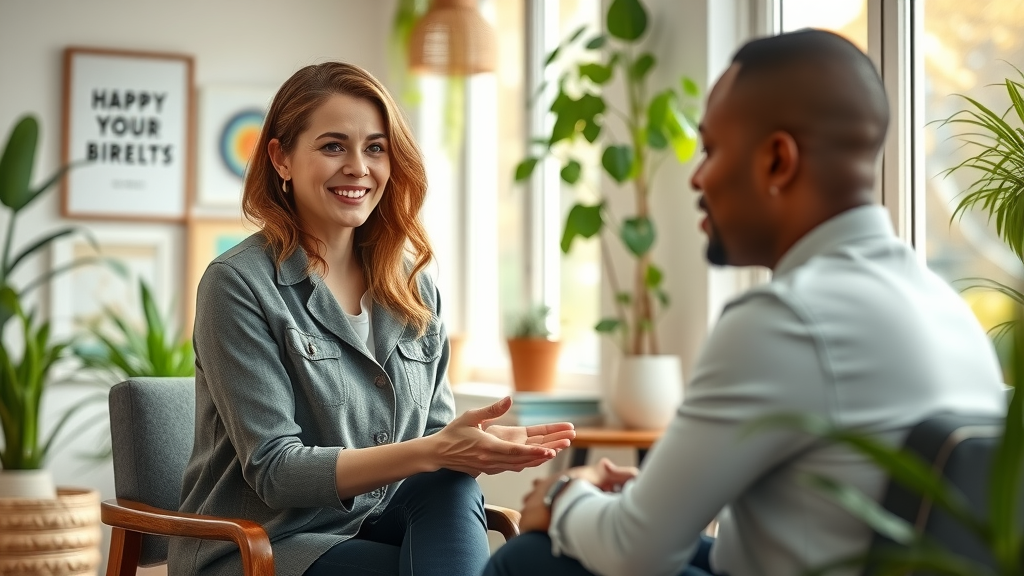 Nutritionist Sacramento CA and client in a holistic wellness consultation session.