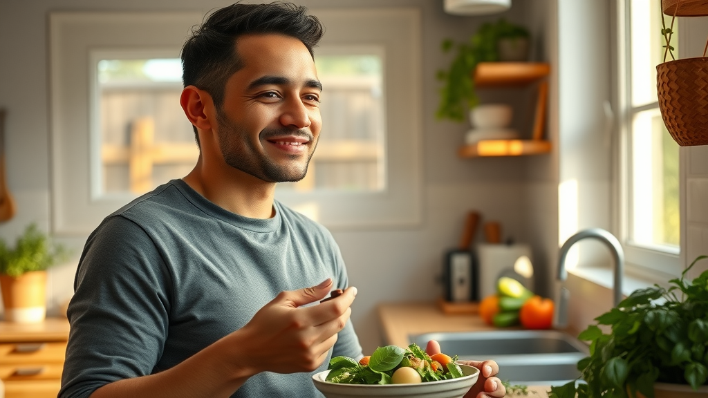 Mindful eating at home supported by nutritionist Sacramento CA holistic approach.